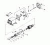 Toro 56125 (7-25) - 7-25 Rear Engine Rider, 1982 (2000001-2999999) Ricambi 12 VOLT ELECTRIC STARTER NO. 33606