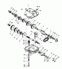 Toro 56125 (7-25) - 7-25 Rear Engine Rider, 1982 (2000001-2999999) Ricambi TRANSMISSION ASSEMBLY NO. 44-7200