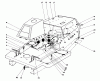 Toro 56125 (7-25) - 7-25 Rear Engine Rider, 1985 (5000001-5999999) Ricambi BODY ASSEMBLY