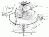 Toro 56133 (8-25) - 8-25 Rear Engine Rider, 1992 (2000001-2999999) Ricambi CUTTING UNIT ASSEMBLY