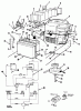 Toro 56165 (10-32) - 10-32 Rear Engine Rider, 1990 (0000001-0999999) Ricambi ENGINE ASSEMBLY