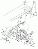 Toro 56165 (10-32) - 10-32 Rear Engine Rider, 1990 (0000001-0999999) Ricambi REAR AXLE ASSEMBLY