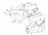 Toro 70040 (8-25) - 8-25 Rear Engine Rider, 1995 (59000001-59999999) Ricambi ENGINE ASSEMBLY