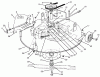 Toro 70060 (8-25) - 8-25 Rear Engine Rider, 1995 (59000001-59999999) Ricambi CUTTING UNIT ASSEMBLY