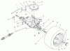 Toro 70084 (12-32) - 12-32 Rear Engine Rider, 1998 (8900001-8999999) Ricambi REAR AXLE ASSEMBLY