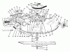 Toro 70142 (12-32) - 12-32 Rear Engine Rider, 1995 (59000001-59999999) Ricambi MOWER ASSEMBLY-RECYCLER