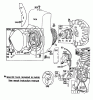 Toro 03104 - 58" Professional, 1975 (5000001-5999999) Listas de piezas de repuesto y dibujos ENGINE BRIGGS & STRATTON MODEL NO. 130232 TYPE NO. 0497-01 #2