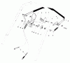 Toro 10502 - 21" Rear Bagging Lawnmower, 1981 (1000001-1999999) Ricambi TRACTION CONTROL ASSEMBLY