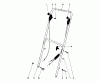 Toro 16009 - Whirlwind II Lawnmower, 1978 (8000001-8999999) Ricambi HANDLE ASSEMBLY MODELS 16009, 16113, 16277