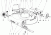 Toro 16277 - Whirlwind Lawnmower, 1979 (9000001-9999999) Ricambi HOUSING ASSEMBLY MODEL 16009 AND 16113