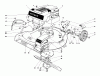 Toro 16073 - Whirlwind Lawnmower, 1973 (3000001-3999999) Ricambi HOUSING AND ENGINE ASSEMBLY - MODEL 16273
