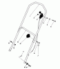 Toro 16165 - Lawnmower, 1983 (3000001-3999999) Ricambi HANDLE ASSEMBLY