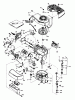 Toro 16165C - Lawnmower, 1985 (5000001-5999999) Ricambi ENGINE TECUMSEH MODEL NO. TNT 100-10077E