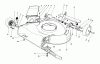 Toro 16202 - Lawnmower, 1984 (4000001-4999999) Ricambi HOUSING ASSEMBLY