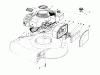 Toro 16202C - Lawnmower, 1986 (6000001-6999999) Ricambi ENGINE ASSEMBLY