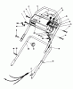 Toro 16212 - Lawnmower, 1990 (0000001-0999999) Ricambi HANDLE ASSEMBLY