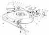 Toro 16297 - Lawnmower, 1983 (3000001-3999999) Ricambi HOUSING ASSEMBLY