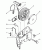 Toro 16297 - Lawnmower, 1983 (3000001-3999999) Ricambi REWIND STARTER NO. 590531