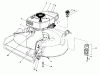 Toro 16299 - Lawnmower, 1985 (5000001-5999999) Ricambi ENGINE ASSEMBLY
