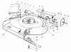 Toro 16299 - Lawnmower, 1985 (5000001-5999999) Ricambi HOUSING ASSEMBLY