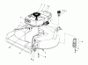 Toro 16299C - Lawnmower, 1986 (6000001-6999999) Ricambi ENGINE ASSEMBLY