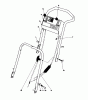 Toro 16310 - Lawnmower, 1979 (9000001-9999999) Ricambi HANDLE ASSEMBLY MODEL 16320