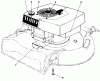 Toro 16300 - Lawnmower, 1982 (2000001-2999999) Ricambi ENGINE ASSEMBLY
