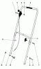 Toro 16300 - Lawnmower, 1982 (2000001-2999999) Ricambi HANDLE ASSEMBLY