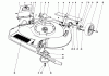 Toro 16320 - Lawnmower, 1982 (2000001-2999999) Ricambi HOUSING ASSEMBLY