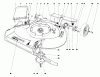 Toro 16390 - Whirlwind PowR, 1979 (9000001-9999999) Ricambi HOUSING ASSEMBLY MODEL 16390