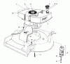 Toro 16380 - Whirlwind II Lawnmower, 1980 (0000001-0999999) Ricambi ENGINE ASSEMBLY