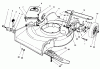 Toro 16400 - Lawnmower, 1995 (5900001-5999999) Ricambi HOUSING ASSEMBLY