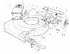 Toro 16401 - Side Discharge Mower, 1994 (4900001-4999999) Ricambi HOUSING ASSEMBLY