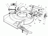 Toro 16402 - Lawnmower, 1991 (1000001-1999999) Ricambi HOUSING ASSEMBLY