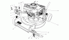 Toro 16551 - Lawnmower, 1989 (9000001-9999999) Ricambi ENGINE ASSEMBLY