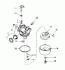 Toro 16575 - Lawnmower, 1986 (6000001-6999999) Ricambi CARBURETOR NO. 632098