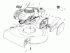 Toro 16585 - Lawnmower, 1985 (5000001-5999999) Ricambi ENGINE ASSEMBLY