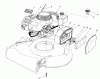 Toro 16585 - Lawnmower, 1986 (6000001-6999999) Ricambi ENGINE ASSEMBLY (USED ON UNITS WITH SERIAL NO. 6000101-6002073)