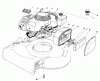 Toro 16585 - Lawnmower, 1986 (6000001-6999999) Ricambi ENGINE ASSEMBLY (USED ON UNITS WITH SERIAL NO. 6002074 & UP)