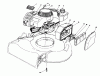 Toro 16585 - Lawnmower, 1987 (7000001-7999999) Ricambi ENGINE ASSEMBLY (MODEL NO. 47PG6) (USED ON UNITS WITH SERIAL NO. 7002105 & UP)