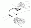 Toro 16585 - Lawnmower, 1987 (7000001-7999999) Ricambi FLYWHEEL & MAGNETO ASSEMBLY (MODEL NO. 47PF5 & 47PG6)