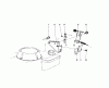 Toro 16585 - Lawnmower, 1988 (8000001-8004251) Ricambi BRAKE ASSEMBLY