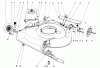 Toro 16585 - Lawnmower, 1988 (8000001-8004251) Ricambi HOUSING ASSEMBLY
