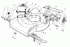 Toro 16585 - Lawnmower, 1988 (8004252-8999999) Ricambi HOUSING ASSEMBLY