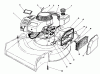 Toro 16585 - Lawnmower, 1991 (1000001-1999999) Ricambi ENGINE ASSEMBLY
