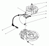 Toro 16585 - Lawnmower, 1991 (1000001-1999999) Ricambi IGNITION ASSEMBLY (MODEL NO. 47PL0-1)