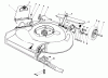 Toro 16775 - Lawnmower, 1987 (7000001-7999999) Ricambi HOUSING ASSEMBLY