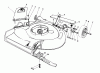 Toro 16775 - Lawnmower, 1988 (8000001-8022965) Ricambi HOUSING ASSEMBLY