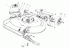 Toro 16785 - Lawnmower, 1985 (5000001-5999999) Ricambi HOUSING ASSEMBLY