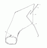 Toro 16785 - Lawnmower, 1986 (6000001-6999999) Ricambi GIANT BAGGING KIT NO. 29-9750 (OPTIONAL)